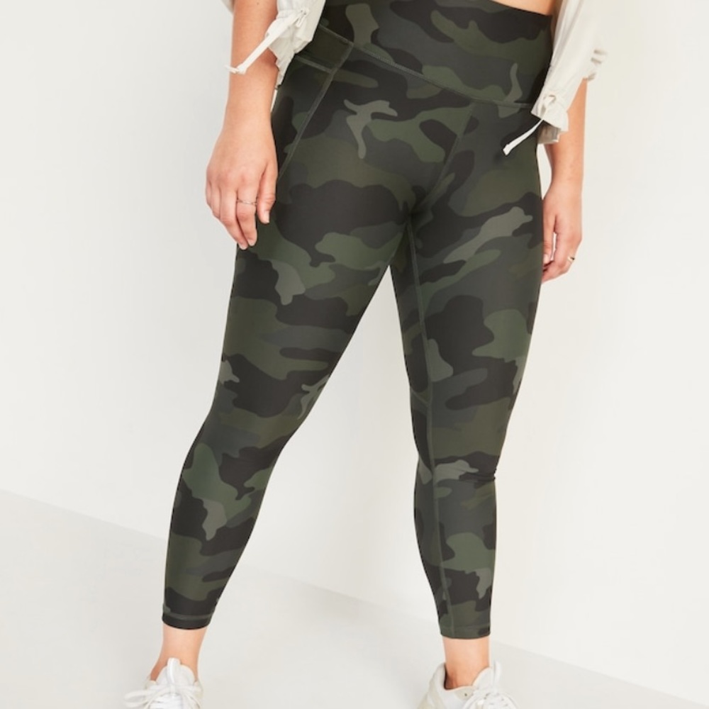 High waisted leggings 7/8 length